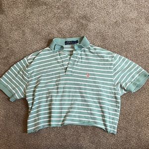 Cropped Ralph Lauren polo